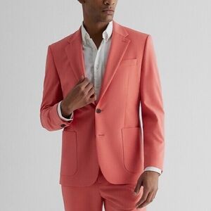 Express Pink Sport Coat Classic Cut